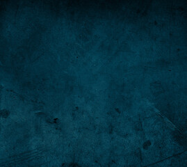 Blue textured concrete grunge background
