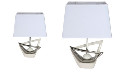 image of a table lamp on a white background