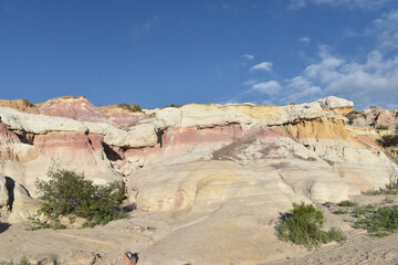 Paint Mines Interpretive Park, Calhan, Colorado, Colorado Springs, Sunset