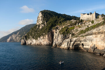 Baie rocheuse de Portovenere, Ligurie, Italie