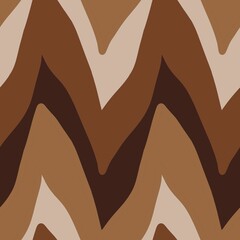 Decorative ornament seamless abstract pattern 