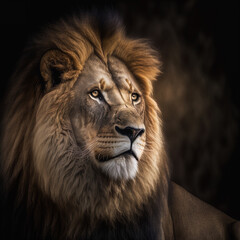 Fototapeta premium Lion Portrait