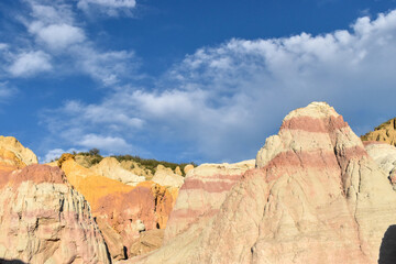 Paint Mines Interpretive Park, Calhan, Colorado, Colorado Springs, Sunset