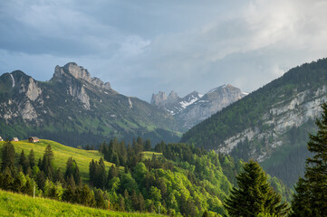 Fototapeta premium Landschaften in der Schweiz