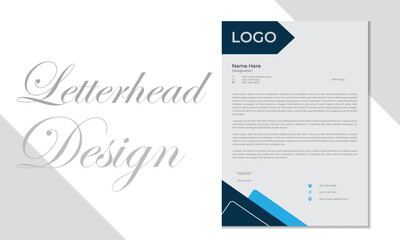 Business Letterhead Layout, Letterhead Design Layout, Stylish business letterhead template, professional letterhead template design, Simple modern corporate letterhead, A4 letterhead template
