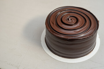 chocolate cake on a plate