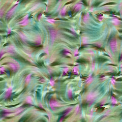 Marbled floral decorative pattern. Seamless botanical wash for organic all over print. Retro fashion tile. 