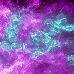 Neon Smoke Background "Generative AI"