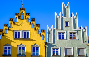 historic old town of Landshut - bavaria