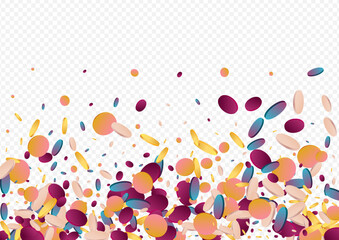 Unicorn Dust Invitation Purple Background.