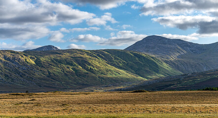 Beautiful Mountains in Connemara, County Galway, Ireland