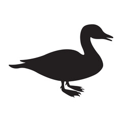 duck icon logo vector design template