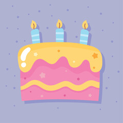 birthday celebration pink cake
