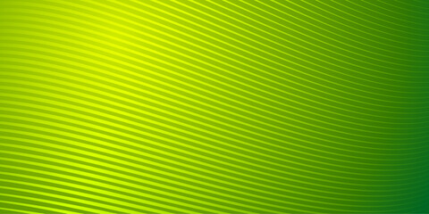 Abstract background of wavy lines in green colors