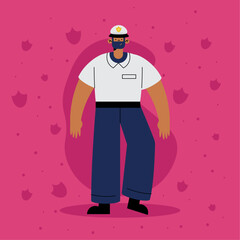 professional sailor captain worker