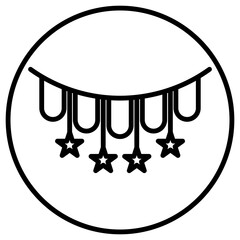 party decoration illustration