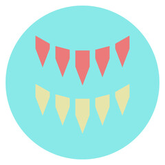 party decoration illustration