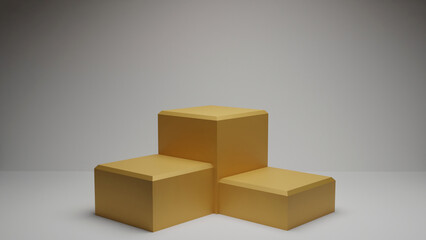 First place podium on light background