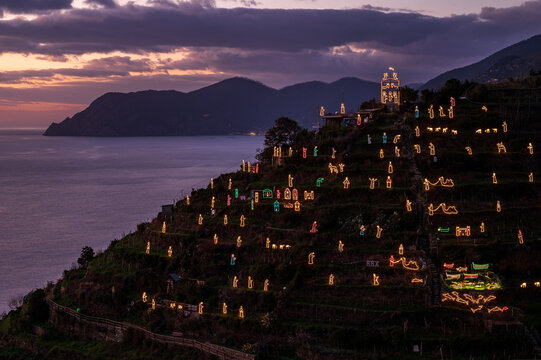 Nativity Scene in Manarola