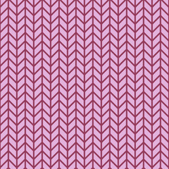 Purple waves zig zag seamless background texture. Popular zigzag chevron pattern on light purple background