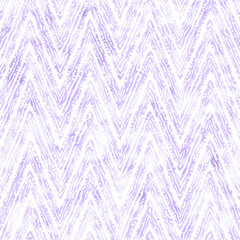 Lilac Watercolor-Dyed Effect Textured Ethnic Chevron Pattern