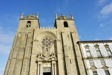 Fototapeta na wymiar Cathedral of Porto, Europe, Portugal