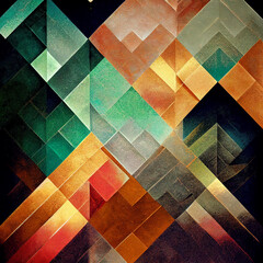 abstract geometric background. generative ai.