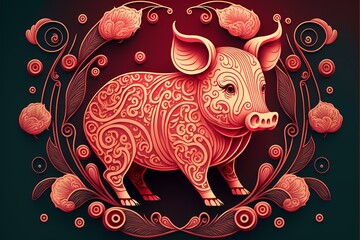 Fototapeta premium ﻿Background pattern - Generative AI