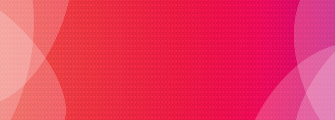 Abstract geometrical red orange gradient digital web horizontal banner design template blank with place for text . Waves shapes.