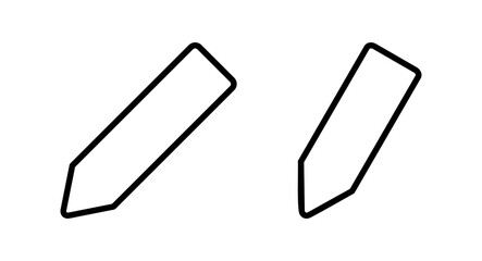 Pencil icon vector illustration. pen sign and symbol. edit icon vector