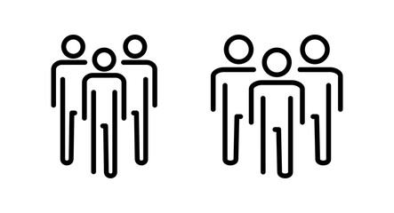 People icon vector illustration. person sign and symbol. User Icon vector