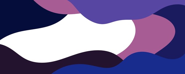 Aesthetic viva backgrounds and textures with colorful abstract art creations, minimalist presentation design with abstract organic shapes 