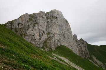 Cornettes de Bise, Chablais Alps in Haute-Savoie, France