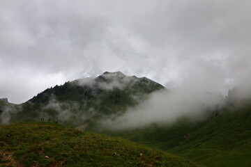 Cornettes de Bise, Chablais Alps in Haute-Savoie, France