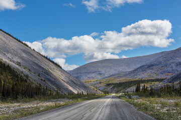 Road in tundra