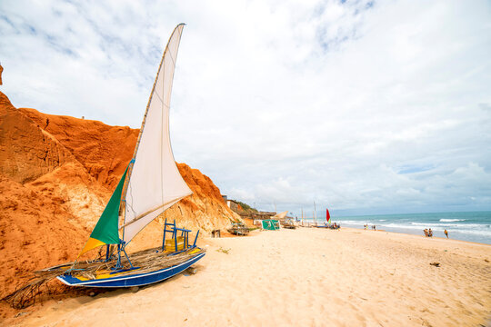 Canoa Quebrada Beach, Brazil.