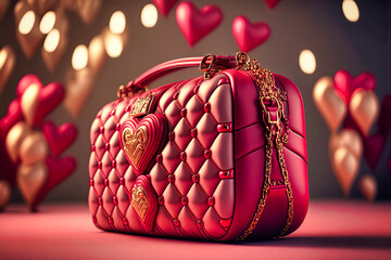 Valentine's Day, theme_handbag, generative AI