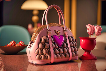 Valentine's Day, theme_handbag, generative AI