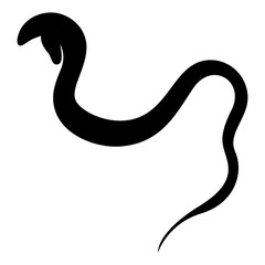 snake vector, icon, symbol, logo, clipart, isolated. vector illustration. vector illustration isolated on white background.