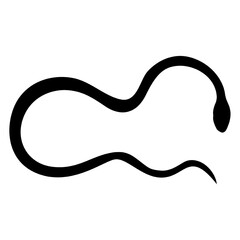 snake vector, icon, symbol, logo, clipart, isolated. vector illustration. vector illustration isolated on white background.