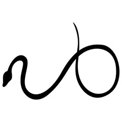 snake vector, icon, symbol, logo, clipart, isolated. vector illustration. vector illustration isolated on white background.