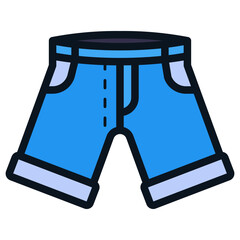 short pant illustration