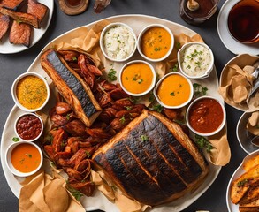 steak, meat on a wooden board