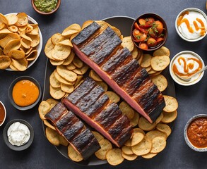 steak, meat on a wooden board