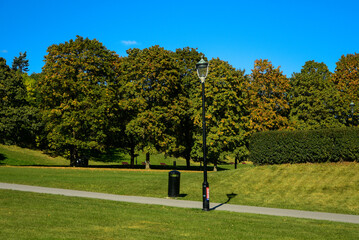 ノルウェーの首都オスロの美しい風景