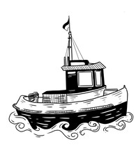 A tugboat or tug is a marine vessel that manoeuvres other vessels by pushing or pulling them, with direct contact or a tow line. 