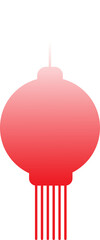 lantern lampion Chinese New Year gradient
