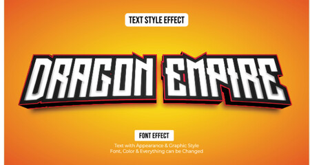 Gaming esport style text effect, Editable text effect