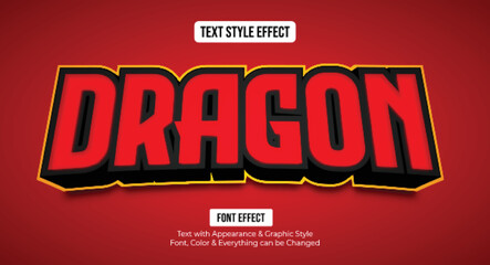 Gaming esport style text effect, Editable text effect © Pickypicks