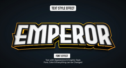 Gaming esport style text effect, Editable text effect © Pickypicks